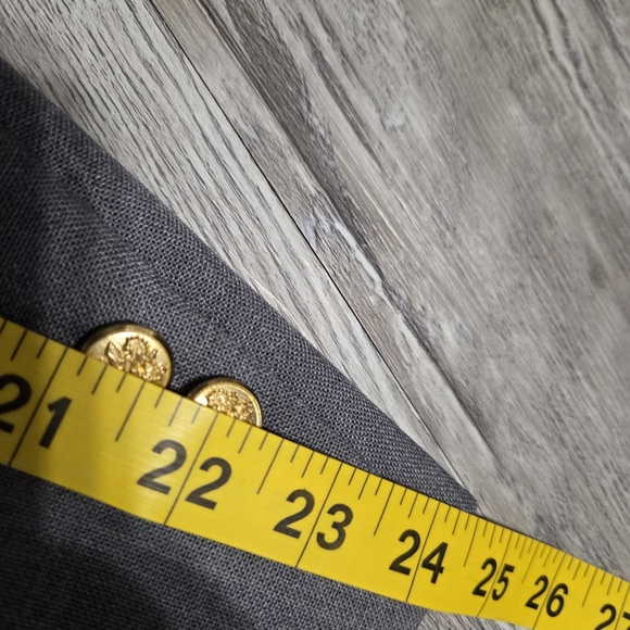 Palm Beach Men’s 42S Gray Blazer – 2 Button Classic Fit – Single Vent – Made in - Picture 12 of 12